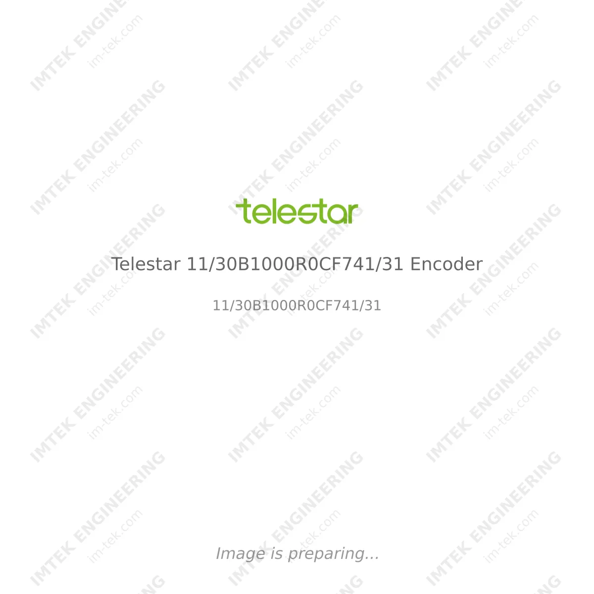 Telestar Telestar 11/30B1000R0CF741/31 Encoder - 11/30B1000R0CF741/31