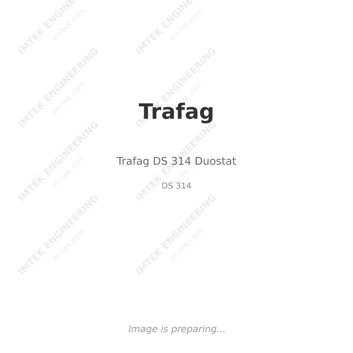 Trafag Trafag DS 314 Duostat - DS 314