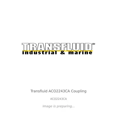 Transfluid Transfluid ACO2243CA Coupling - ACO2243CA