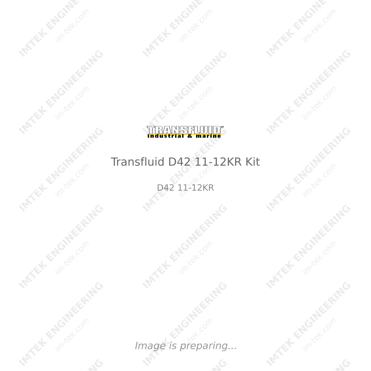 Transfluid Transfluid D42 11-12KR Kit - D42 11-12KR