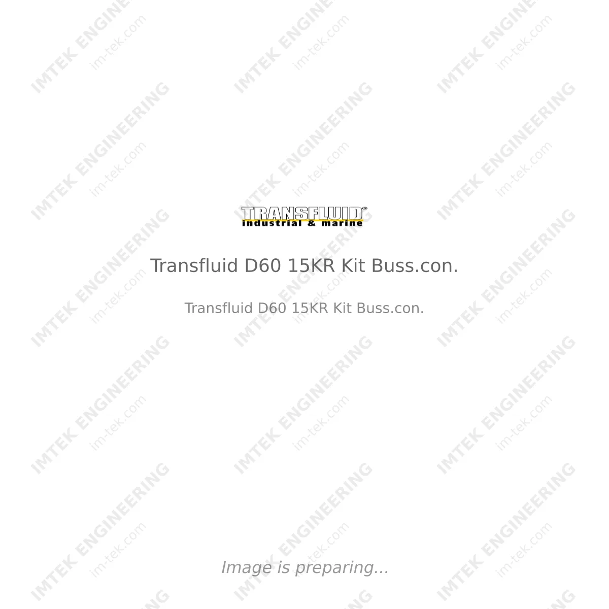 Transfluid Transfluid D60 15KR Kit Buss.con. - Transfluid D60 15KR Kit Buss.con.