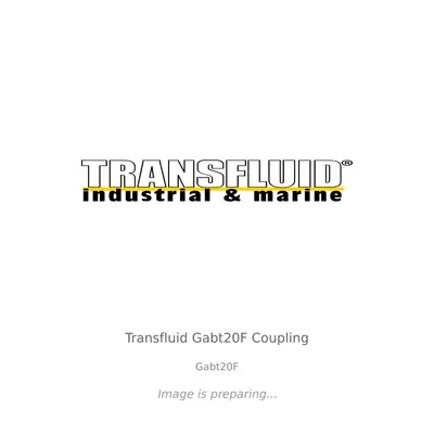 Transfluid Transfluid Gabt20F Coupling - Gabt20F