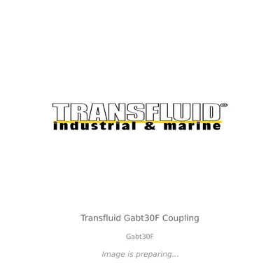 Transfluid Transfluid Gabt30F Coupling - Gabt30F