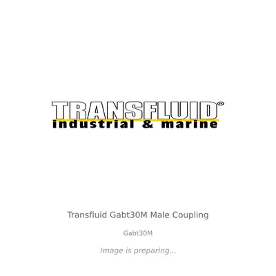 Transfluid Transfluid Gabt30M Male Coupling - Gabt30M