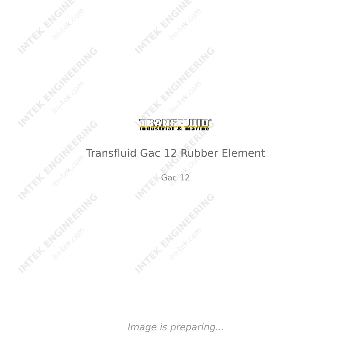 Transfluid Transfluid Gac 12 Rubber Element - Gac 12