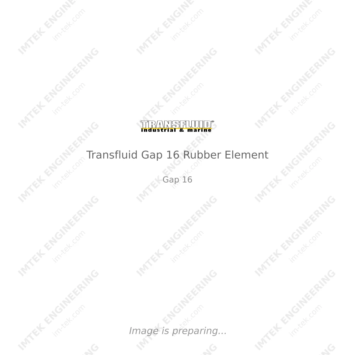 Transfluid Transfluid Gap 16 Rubber Element - Gap 16