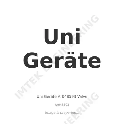 Uni Geräte Uni Geräte Ar048593 Valve - Ar048593