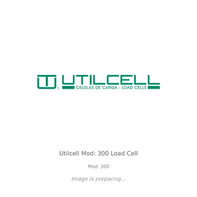 Utilcell Utilcell Mod: 300 Load Cell - Mod: 300