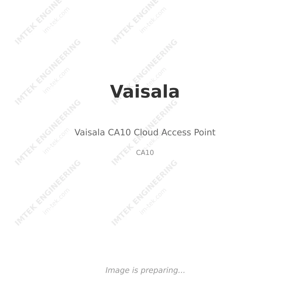 Vaisala Vaisala CA10 Cloud Access Point - CA10