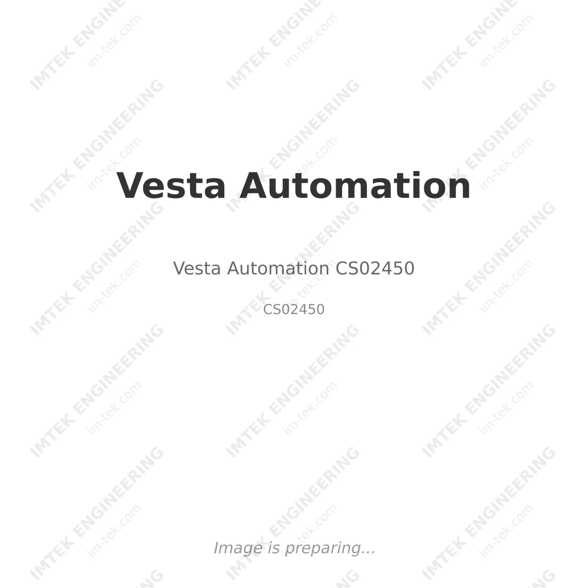 Vesta Automation Vesta Automation CS02450 - CS02450