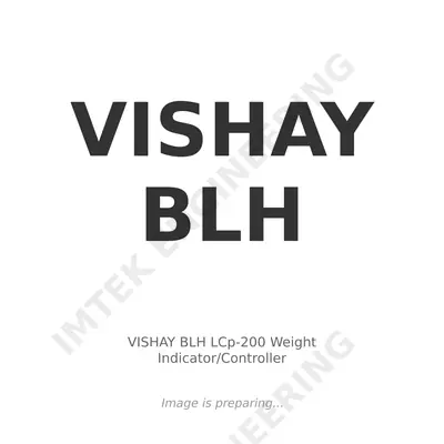 VISHAY BLH VISHAY BLH LCp-200 Weight Indicator/Controller