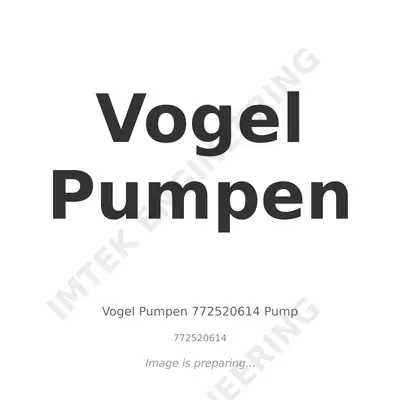 Vogel Pumpen Vogel Pumpen 772520614 Pump - 772520614