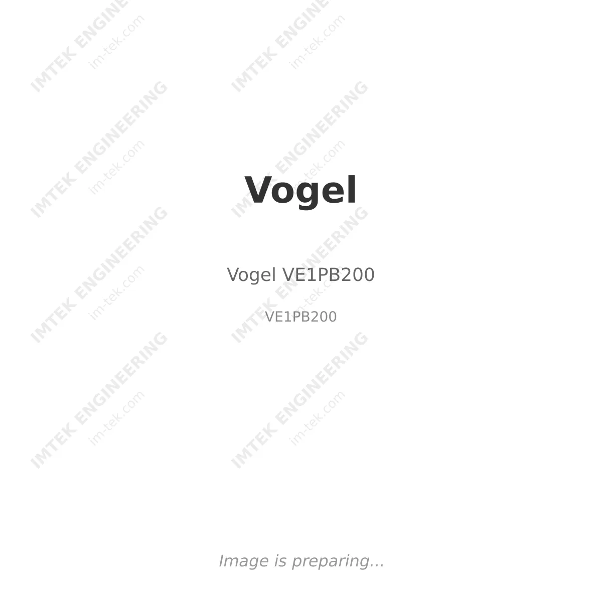 Vogel Vogel VE1PB200 - VE1PB200