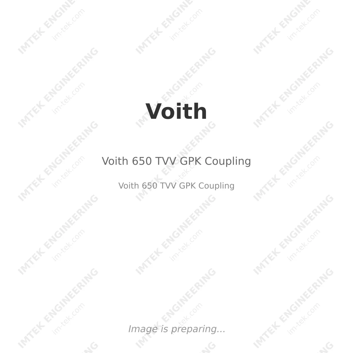 Voith Voith 650 TVV GPK Coupling - Voith 650 TVV GPK  Coupling