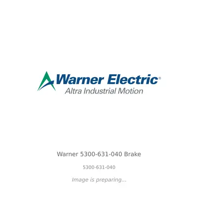 Warner Warner 5300-631-040 Brake - 5300-631-040
