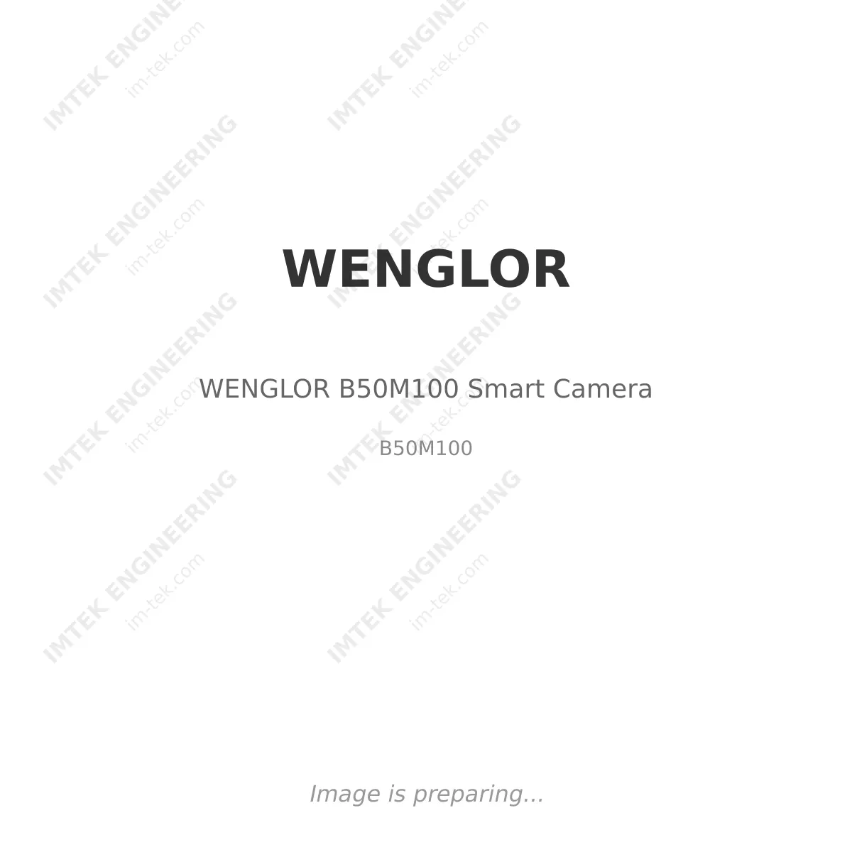 WENGLOR WENGLOR B50M100 Smart Camera - B50M100