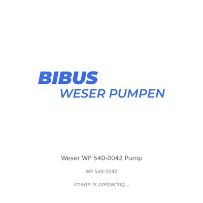 Weser Weser WP 540-0042 Pump - WP 540-0042