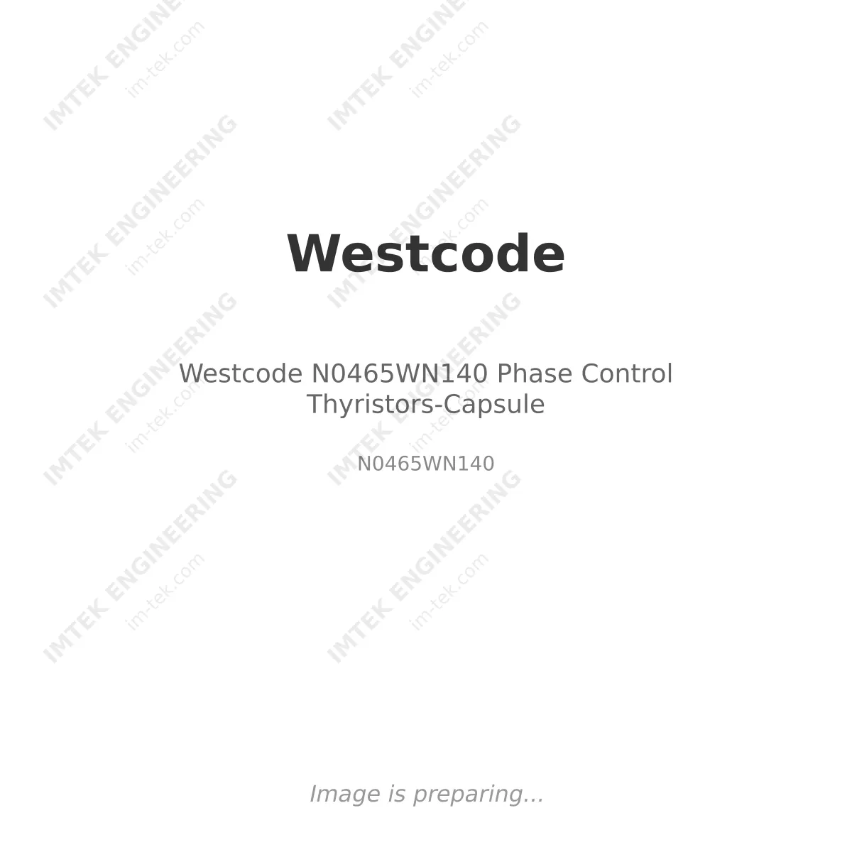 Westcode Westcode N0465WN140 Phase Control Thyristors-Capsule - N0465WN140