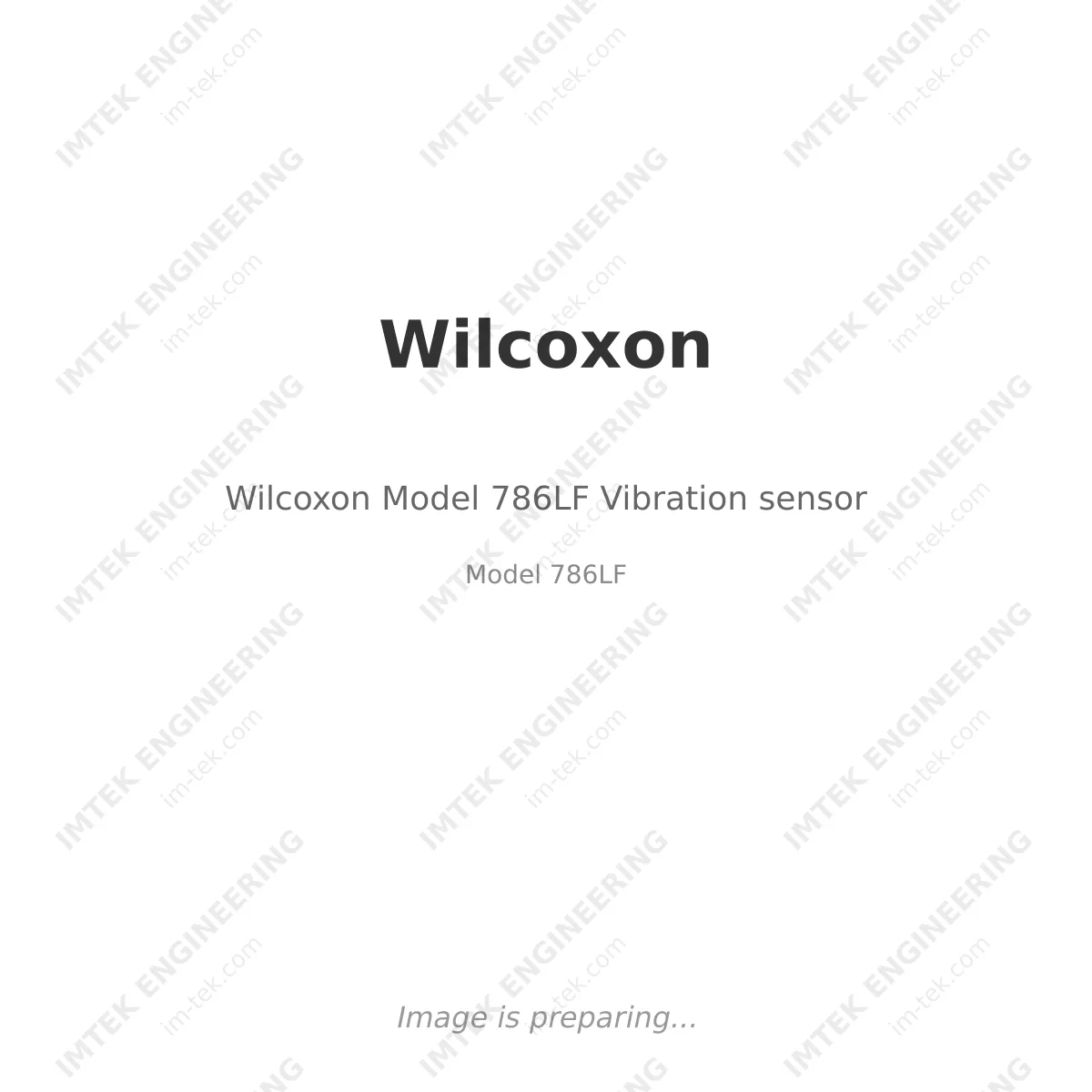 Wilcoxon Wilcoxon Model 786LF Vibration sensor - Model 786LF