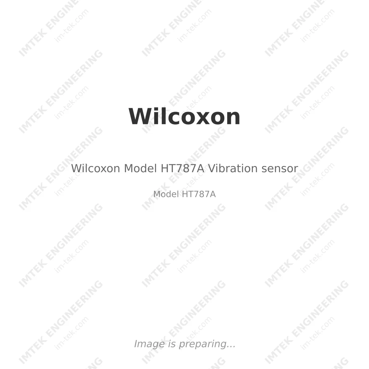 Wilcoxon Wilcoxon Model HT787A Vibration sensor - Model HT787A