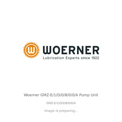 Woerner Woerner GMZ-E/1/D/0/8/0/0/A Pump Unit - GMZ-E/1/D/0/8/0/0/A thumbnail 1