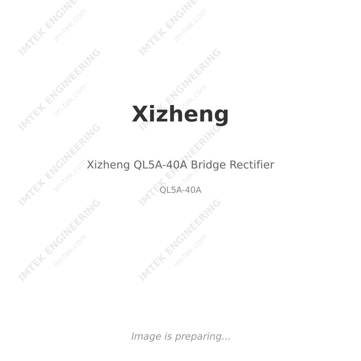 Xizheng Xizheng QL5A-40A Bridge Rectifier - QL5A-40A