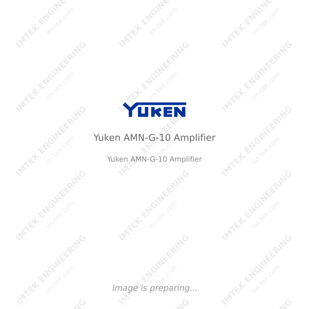 Yuken Yuken AMN-G-10 Amplifier - Yuken AMN-G-10 Amplifier